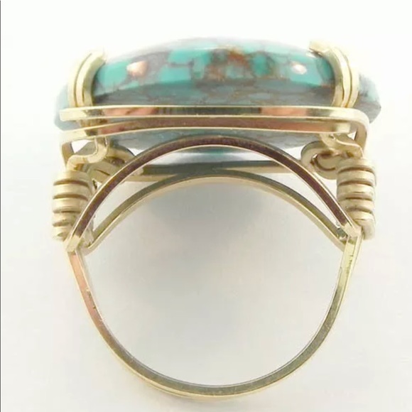 Gold Filled Turquoise Ring
